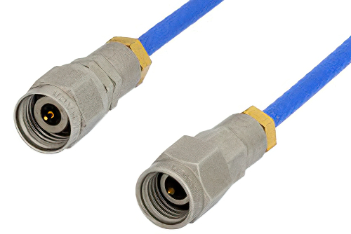 2.92mm Male to 2.4mm Male Precision Cable 6 Inch Length Using 095 Series Coax, RoHS