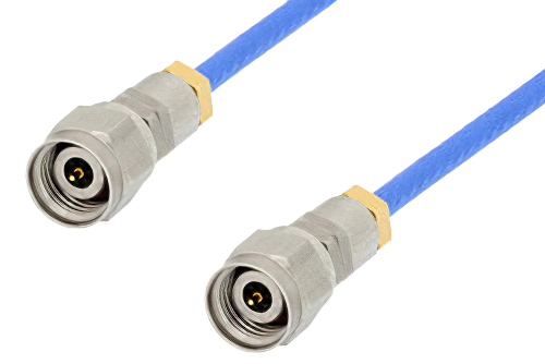 2.4mm Male to 2.4mm Male Precision Cable 30 Inch Length Using 095 Series Coax, RoHS