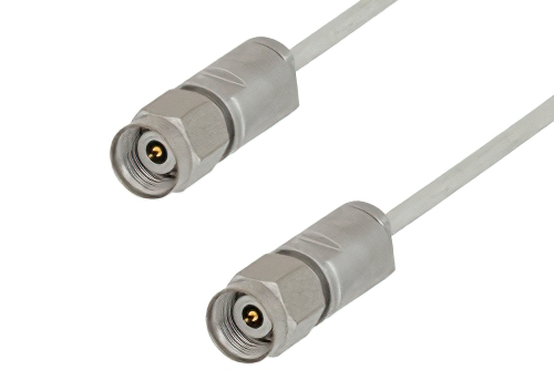 2.4mm Male to 2.4mm Male Cable 48 Inch Length Using PE-SR405AL Coax, RoHS