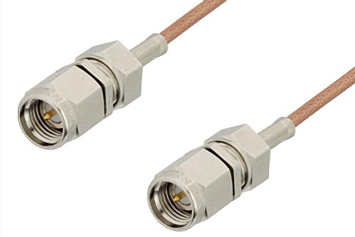 USA-CA RG188  SMA MALE to N MALE Coaxial RF Pigtail Cable 