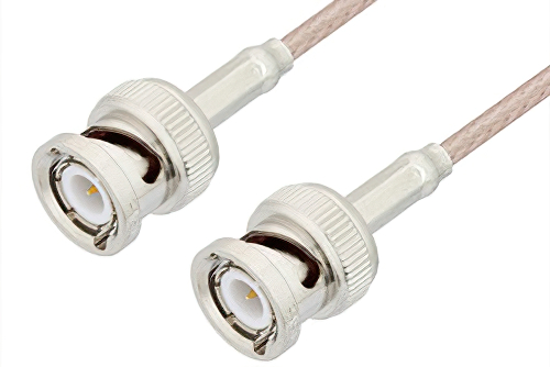 BNC Male to BNC Male Cable 72 Inch Length Using RG316 Coax