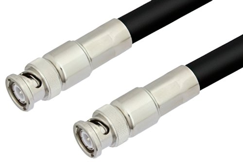 BNC Male to BNC Male Cable Using PE-C400 Coax