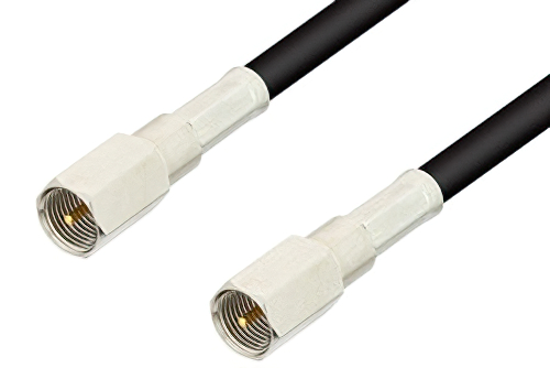 FME Plug to FME Plug Cable 12 Inch Length Using RG58 Coax