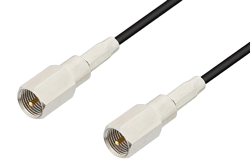 FME Plug to FME Plug Cable Using RG174 Coax, RoHS