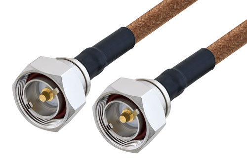 7/16 DIN Male to 7/16 DIN Male Cable Using RG225 Coax