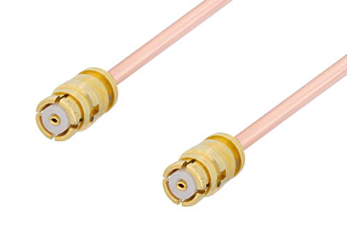 SMP Female to SMP Female Cable Using PE-047SR Coax