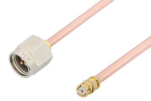 SMA Male to SMP Female Cable 72 Inch Length Using RG405 Coax