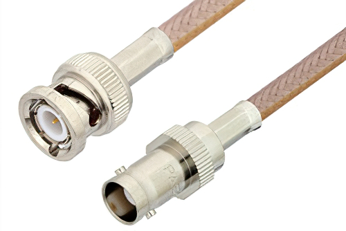 BNC Male to BNC Female Cable Using RG400 Coax