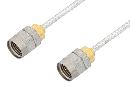 1.85mm Male to 1.85mm Male Cable 36 Inch Length Using PE-SR405FL Coax