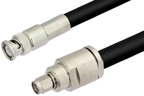 SMA Male to BNC Male Cable Using RG213 Coax
