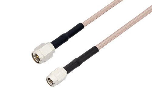 SMA Male to SSMA Male Cable Using RG316 Coax with HeatShrink