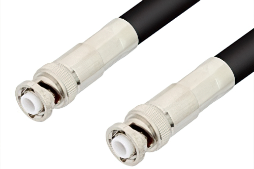 MHV Male to MHV Male Cable Using RG214 Coax