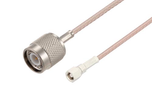 TNC Male to SMC Plug Cable Using RG316 Coax