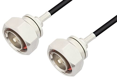 7/16 DIN Male to 7/16 DIN Male Cable Using PE-C240 Coax