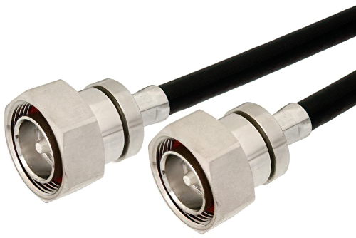 7/16 DIN Male to 7/16 DIN Male Cable Using PE-C400 Coax