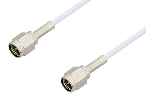 SMA Male to SMA Male Cable Using 75 Ohm RG187 Coax