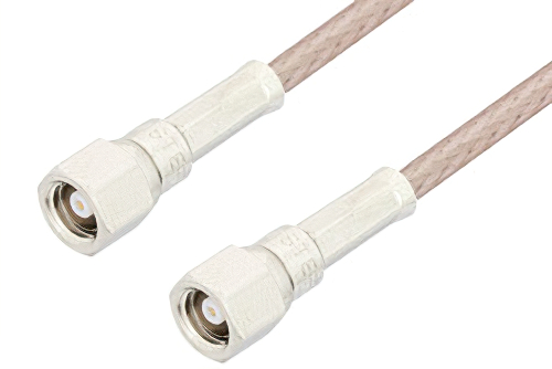SMC Plug to SMC Plug Cable Using RG316 Coax, RoHS