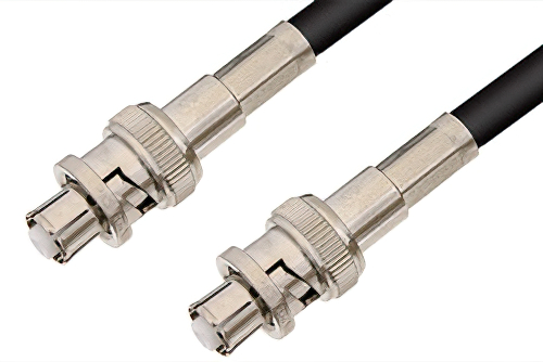 SHV Plug to SHV Plug Cable 48 Inch Length Using 93 Ohm RG62 Coax