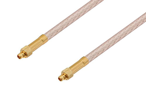MMCX Plug to MMCX Plug Cable Using RG316-DS Coax