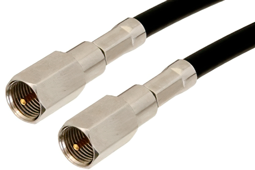 FME Plug to FME Plug Cable 48 Inch Length Using PE-C195 Coax