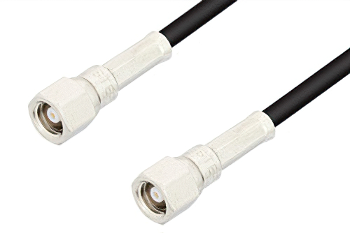 SMC Plug to SMC Plug Cable 36 Inch Length Using RG174 Coax, RoHS
