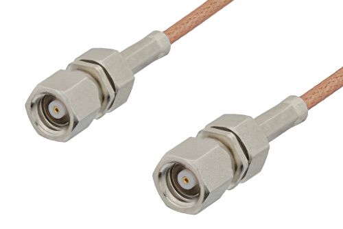 SMC Plug to SMC Plug Cable 48 Inch Length Using RG178 Coax, RoHS