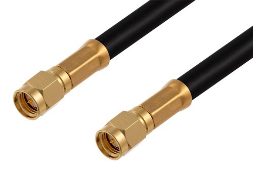 SMA Male to SMA Male Cable Using RG8X Coax
