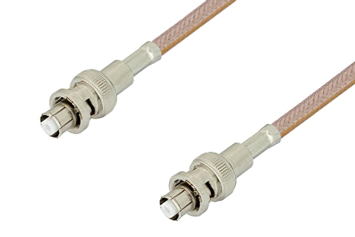 SHV Plug to SHV Plug Cable 48 Inch Length Using PE-P195 Coax