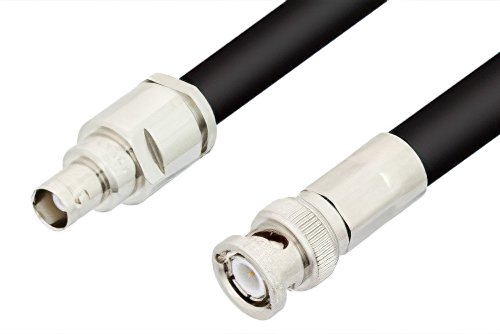 BNC Male to BNC Female Cable Using RG213 Coax, RoHS