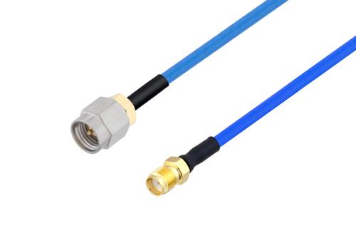SMA Male to SMA Female Cable Using PE-P086 Coax