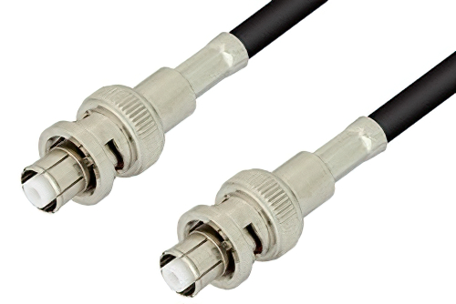 SHV Plug to SHV Plug Cable Using RG223 Coax, RoHS