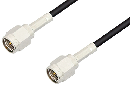 SMA Male to SMA Male Cable Using LMR-100 Coax