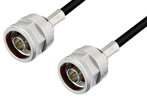 N Male to N Male Cable 48 Inch Length Using LMR-195 Coax