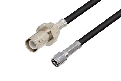 Reverse Polarity SMA Male to Reverse Polarity BNC Female Cable Using RG58 Coax