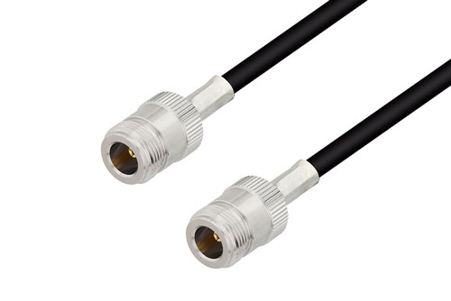 N Female to N Female Low Loss Cable Using LMR-240 Coax