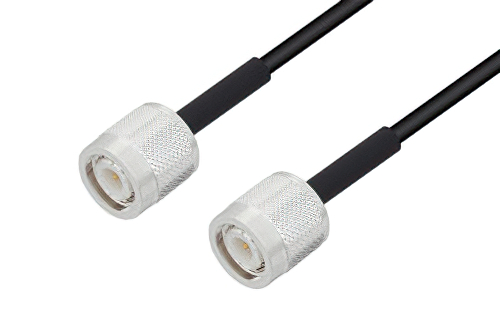 TNC Male to SMA Male Cable Using LMR-100 Coax in 12 Inch