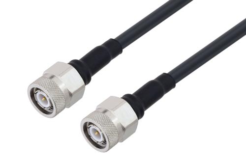 TNC Male to TNC Male Cable Using LMR-195 Coax And Times Connectors