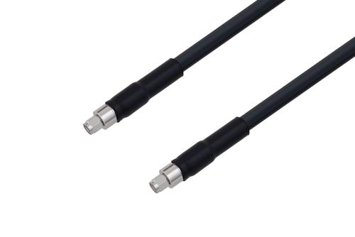 SMA Male to SMA Male Low Loss Cable Using LMR-400-DB Coax with Times Microwave Components
