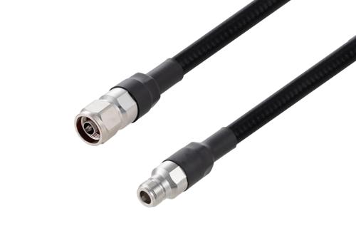 N Male to N Female Low PIM Cable Using 1/2 inch Superflexible Coax