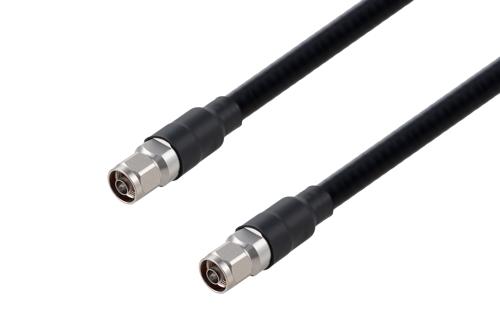 N Male to N Male Low PIM Cable Using 1/2 inch Flexible Coax, LF Solder