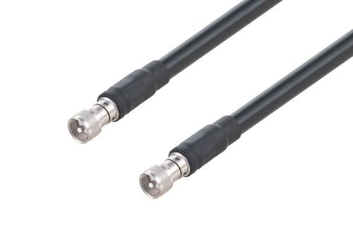 UHF Male to UHF Male Low Loss Cable Using LMR-600 Coax with Times Microwave Components