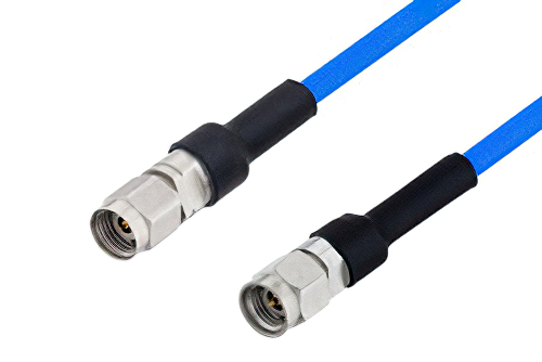 2.4mm Male to 2.92mm Male Cable 12 Inch Length Using PE-P086 Coax