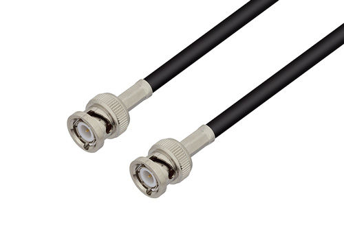 BNC Male to BNC Male Cable Using LMR-240-UF Coax