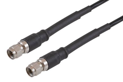 2.92mm Male to 2.92mm Male Low Loss Space Cable Using PE-R135LL Coax