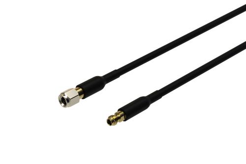 1.0mm Male to 1.0mm Female Armored Low Loss Test Cable