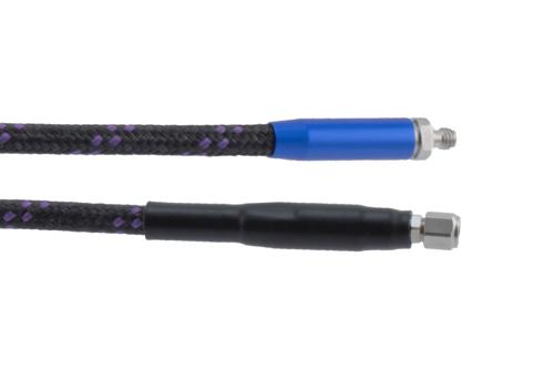 1.0mm Male to 1.0mm Female Armored Low Loss Test Cable