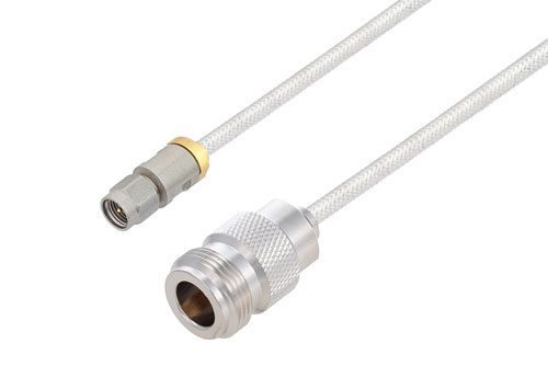 3.5mm Male to N Female Cable Using PE-SR402FL Coax