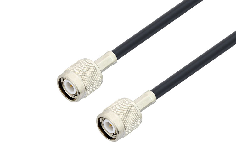 TNC Male to TNC Male Low Loss Cable Using LMR-240-UF Coax