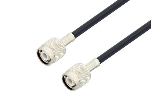 TNC Male to TNC Male Low Loss Cable Using LMR-240-UF Coax
