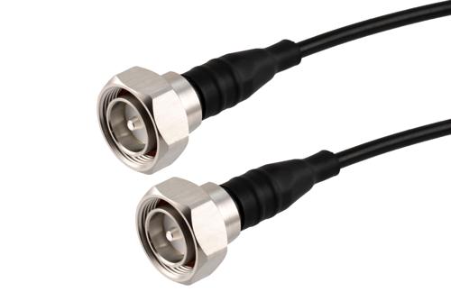 7/16 DIN Male to 7/16 DIN Male Low PIM Cable Using TCOM-240 Coax With Times Microwave Components